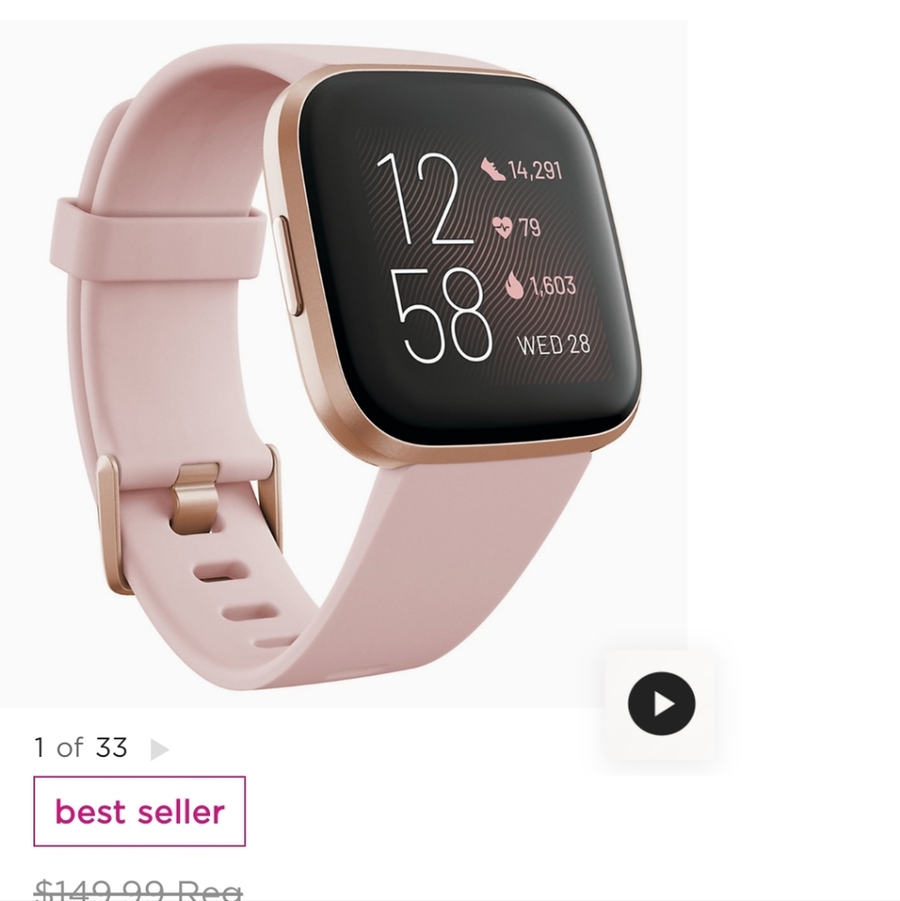 Fitbit versa 2 rose